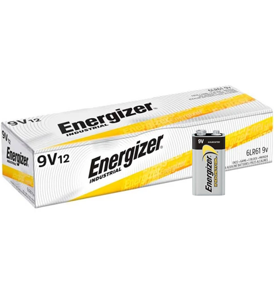 Picture of Energizer Alkaline 9 Volt Battery 12/inner pack