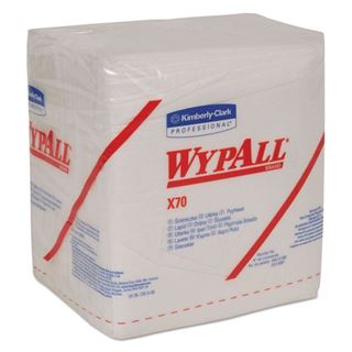 Picture of WypAll X70 1/4 Fold 12.5 x 12, White 76/pk; 12pks/cs