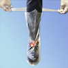 Picture of Sani-Boot Clear Boot Covers with Tie Top HDPE 50/bag 5 bags/cs -SOLD BY THE BAG-