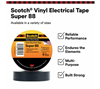 Picture of Scotch Super 88 ElectricalTape  1 1/2 in. x 44 ft. 10/bx