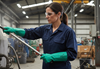 Picture of Green Nitrile Gloves 13" - Multiple Sizes