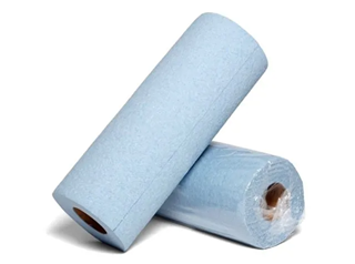 Picture of DRC Blue Wiper Rolls  56 sheets/ roll  30 rolls/cs