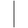 Picture of Empress Jumbo Straw Unwrapped Blk 7.75"  10/500 cs